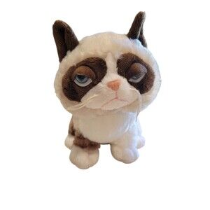 8" Ganz Grumpy Cat Pet Kitten Plush Doll Stuffed Animal